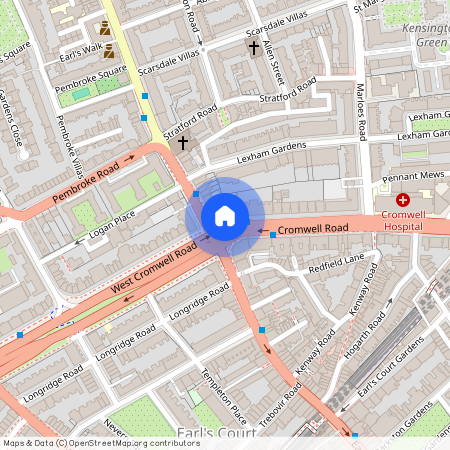 Moscow Mansions, 224 Cromwell Road, Kensington, SW5