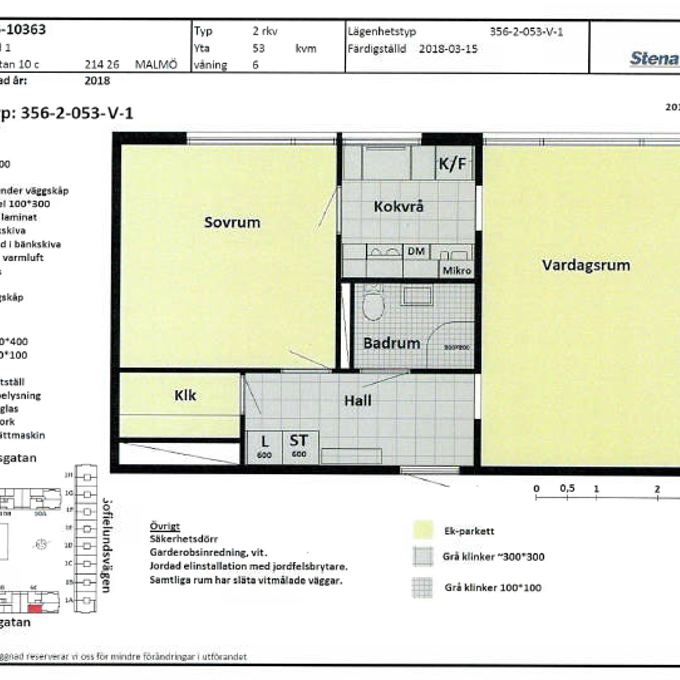 Claesgatan 10C, Möllevången - Foto 1