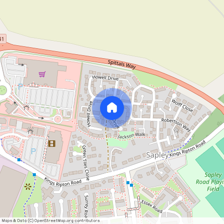 Jeffrey Drive, Sapley, HUNTINGDON, Cambridgeshire