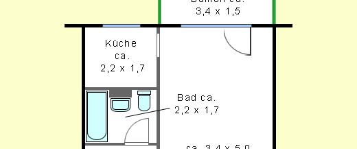 Einzug ab 01.03.2026 möglich. Gemütliche Singlewohnung in ruhiger Wohnlage mit Balkon und Aufzug! - Foto 1