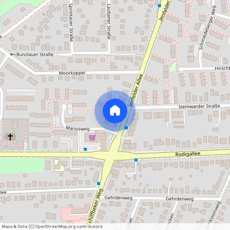 Jenfelder Alle 3, 22043 Wandsbek - Hamburg Marienthal