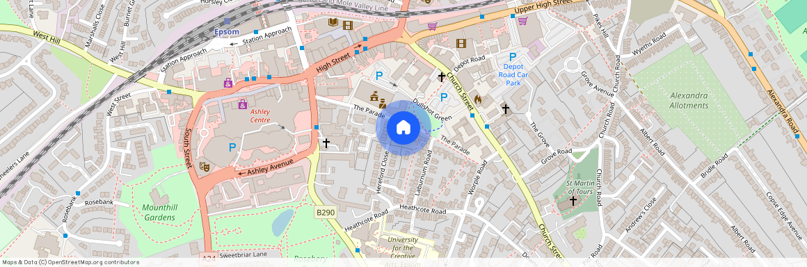 The Parade, Epsom, KT18