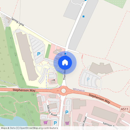 Thornborough road, Coalville, LE67, Thornborough road, Whitwick, LE67 3TL