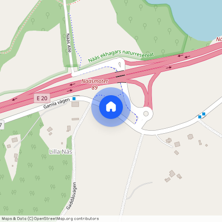 Kvikullavägen, Floda