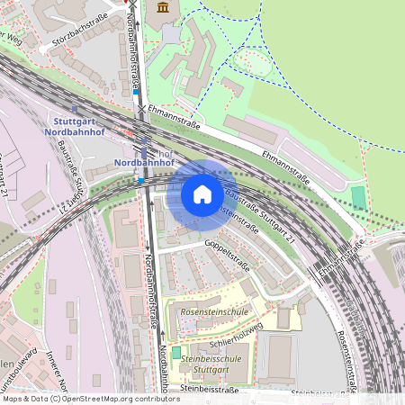 Rosensteinstr. 105, 70191 Stuttgart - Stuttgart-Nord