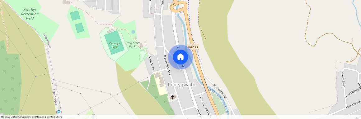 Llewellyn Street, Pontygwaith, CF43