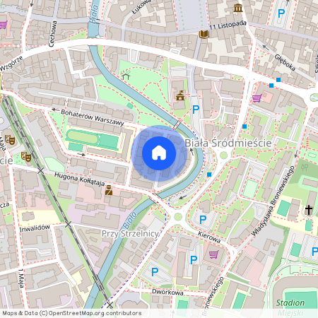 ul. kpt. Aleksandra Kunickiego, Śródmieście Bielsko, Bielsko-Biała, śląskie