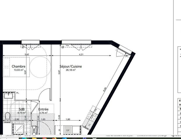 location Appartement T2 DE 48.31m² À PONTOISE - Photo 1