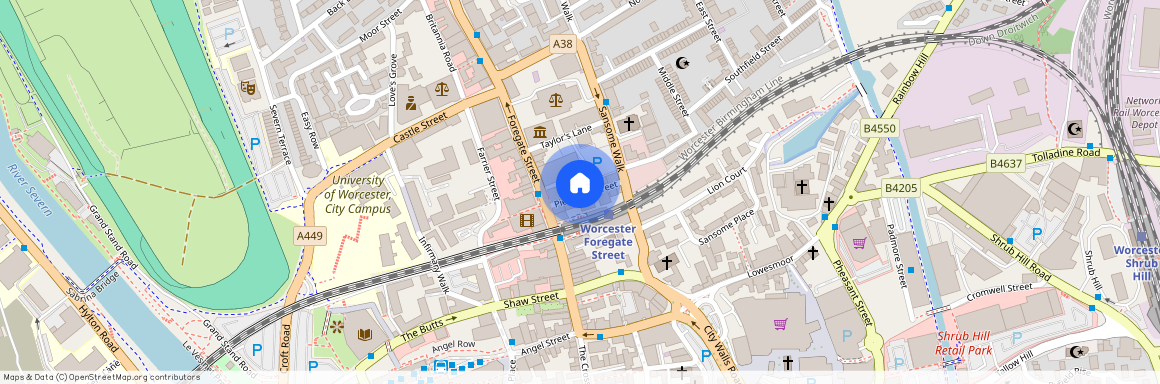 Pierpoint Street, Worcester, Worcestershire, WR1