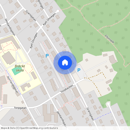 Gränsgatan, Bräcke