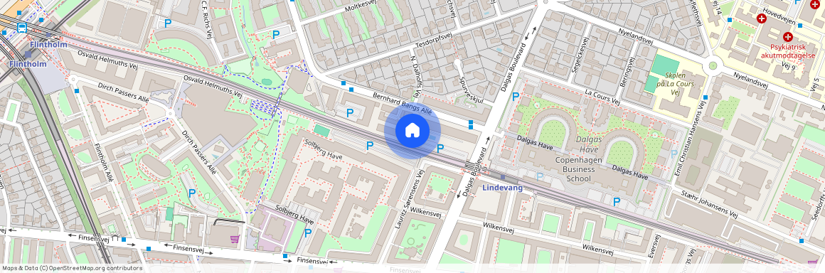 Bernhard Bangs Alle 17C, 3. tv., 2000 Frederiksberg