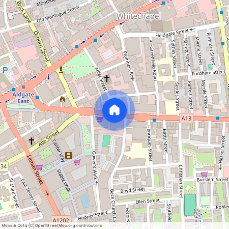 Commercial Road, Aldgate, London, E1