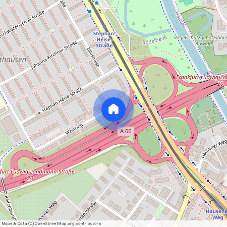 Westring 11, 60488 Frankfurt am Main - Praunheim