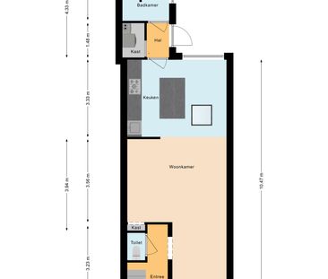 Huis te huur: Kolfbaanstraat 58 4814 CM Breda - Photo 3