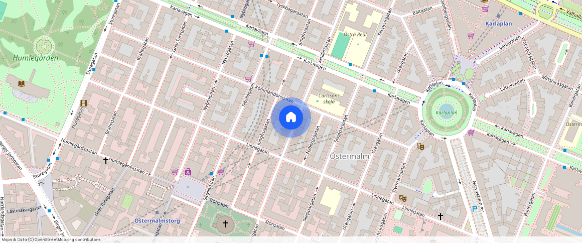 Artillerigatan 47. 1 rum & kö, Härnösand