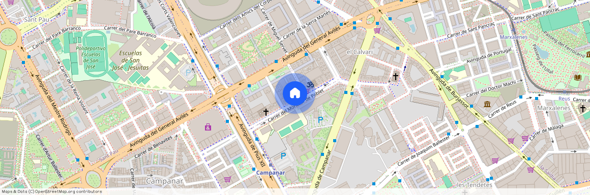 Monestir del Poblet 14, Piso 5, Puerta 18, 46015 VALENCIA, Campanar