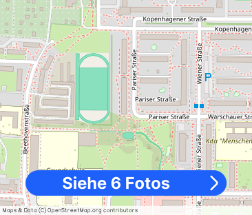 Mit WBS - Schöne 1-Raumwohnung mit Dusche, Balkon und Aufzug - Foto 1