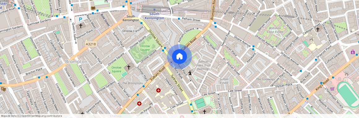 Fulham Road, Chelsea, London, SW3