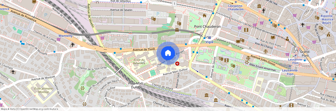 1007, Lausanne, Chemin des Croix-Rouges, 12