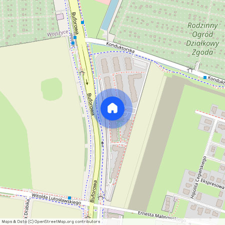 ul. Buforowa, Jagodno, Krzyki, Wrocław, dolnośląskie