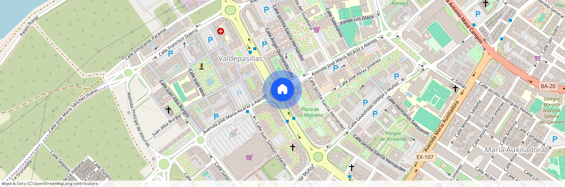 Valdepasillas - La Paz - Huerta Rosales, - Avenida Sinforiano Madroñero