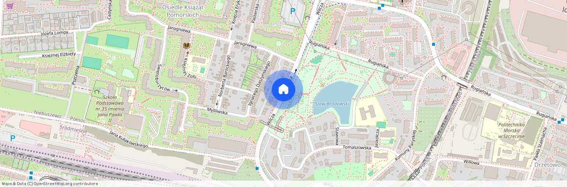 ul. Wilcza, Niebuszewo, Północ, Szczecin, zachodniopomorskie