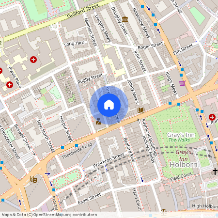 Great James Street, Bloomsbury, London, WC1N