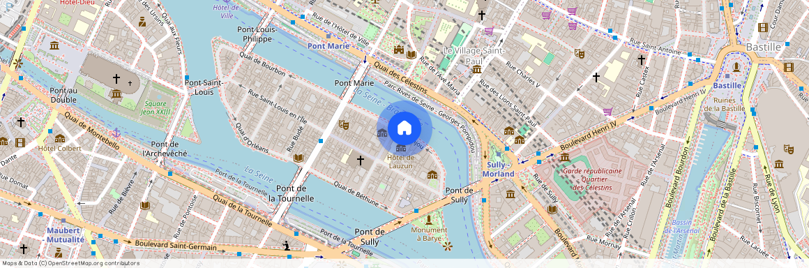 Quai d'Anjou, Francja, Paris