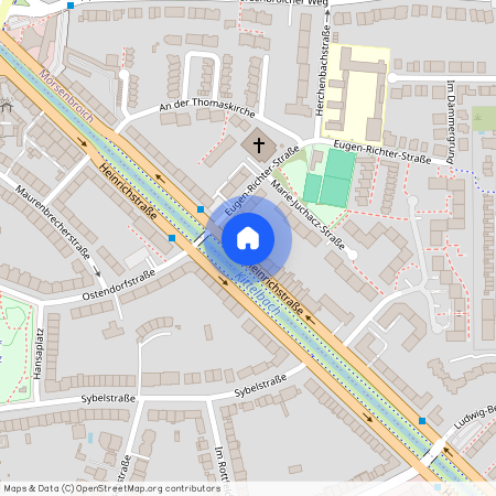 Heinrichstr. 105 Düsseldorf Düsseltal Nordrhein-Westfalen 40239