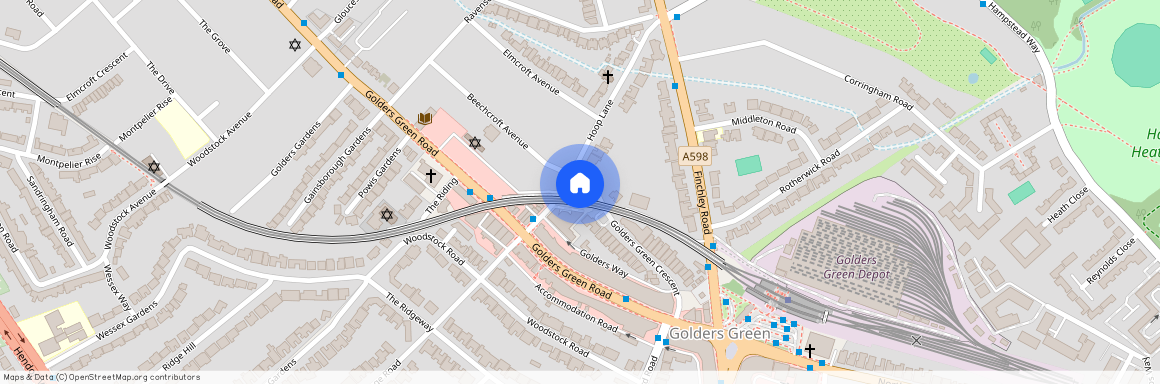 Golders Green Crescent, LONDON, NW11