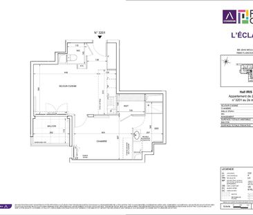 location Appartement T2 DE 45.3m² À ELANCOURT - Photo 2