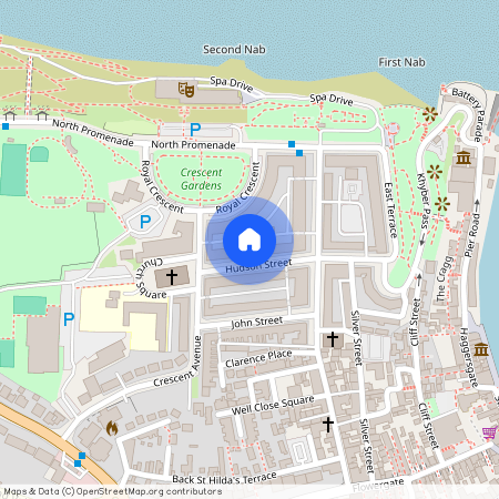 Abbey Terrace, Whitby, North Yorkshire, YO21