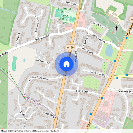 Aragon Lodge, Boleyn Court, Epping New Road, Buckhurst Hill, IG9