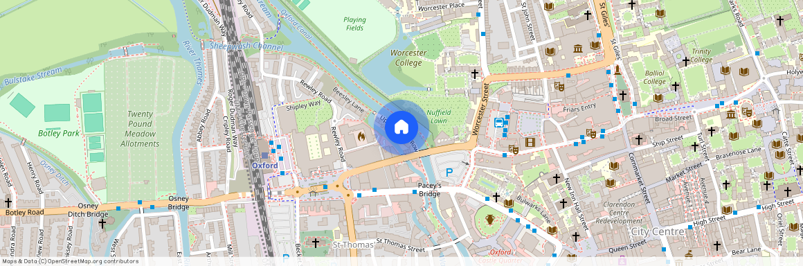 Upper Fisher Row, Oxford, Oxfordshire, OX1