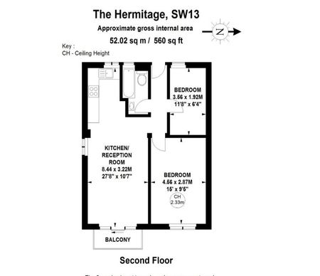 2 Bed Flat, The Hermitage, SW13 - Photo 5