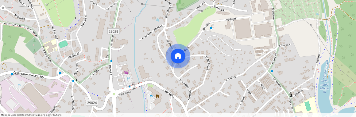 Mládí, Jablonec nad Nisou - Mšeno nad Nisou