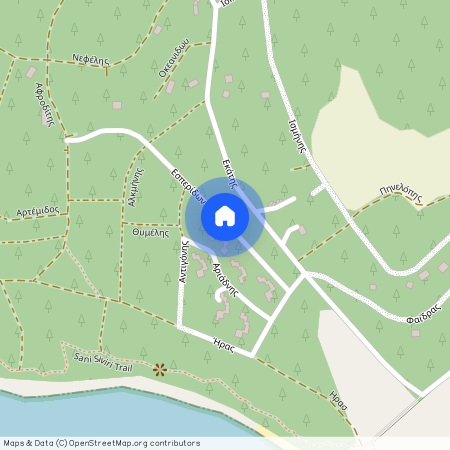 Εσπερίδων 13 63077, Σανή (Κασσάνδρα)