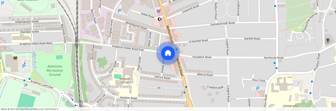 Knighton Fields Road East, Leicester LE2