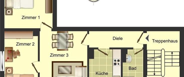 Gemütliche Etagenwohnung in Bergkamen - Foto 1