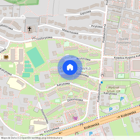 ul. Podklasztorna, Podkarczówka, Kielce, świętokrzyskie