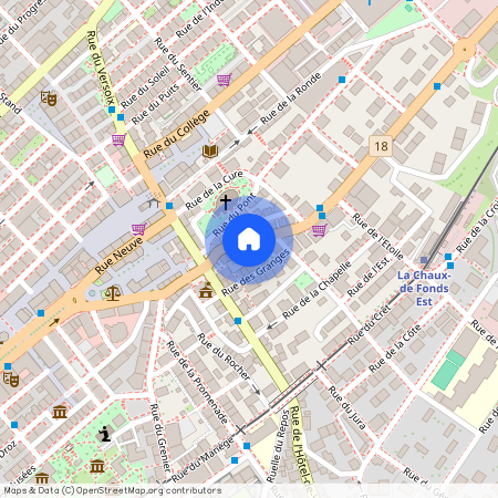 2300, La Chaux-de-Fonds, Rue Fritz-Courvoisier, 8