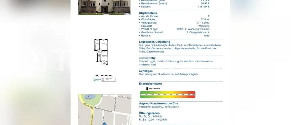 TAUSCHWOHNUNG 2 Zi nähe Ring Tempelhof-Schöneberg, gegen ab große 2,5 Zi - Foto 1