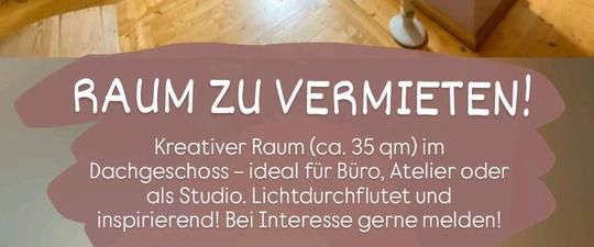 35m² Atelier/Lager/Raum Dachgeschoss - Foto 1