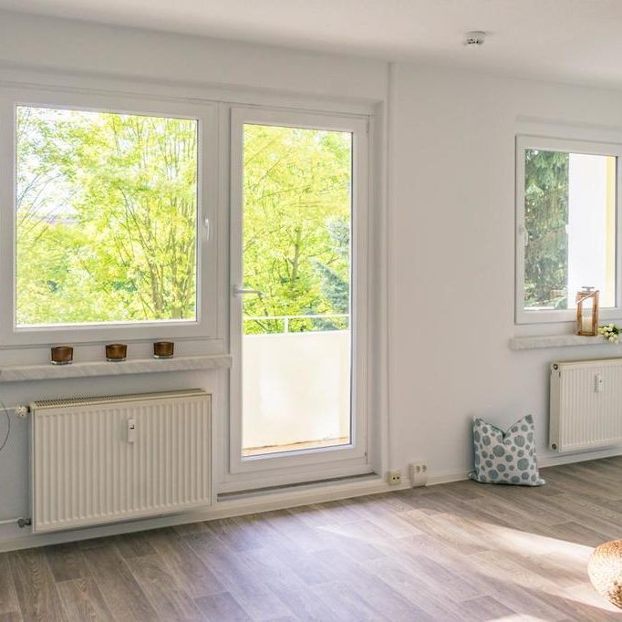 Neu sanierte 1-Raum-Wohnung mit Balkon - Foto 1