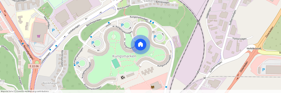 Kungsmarken, Karlskrona, Blekinge, Kungsmarksvägen 23 B