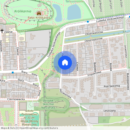 ul. Płyćwiańska, Stegny, Mokotów, Warszawa, mazowieckie