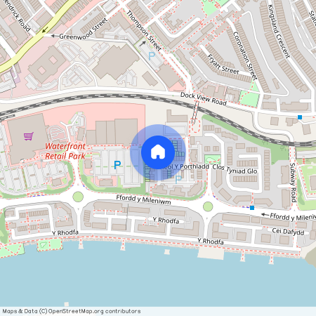 Ty Cwmpas, Rhodfa'r Gwagenni, Barry