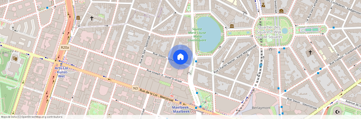Rue Stevin - Stevinstraat, 42, 1000, Bruxelles