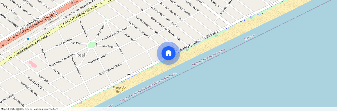 Avenida Presidente Castelo Branco, Real, Praia Grande, SP, 11707450