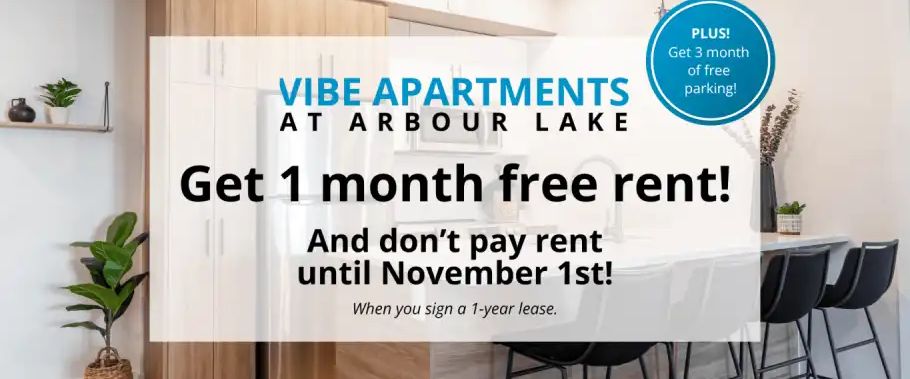 Vibe Apartments at Arbour Lake | 90 Arbour Lake Hill NW, Calgary - Photo 1